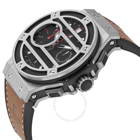 hublot chukker bang replica|Hublot Chukker Bang Black Dial Titanium Brown Leather Men's .